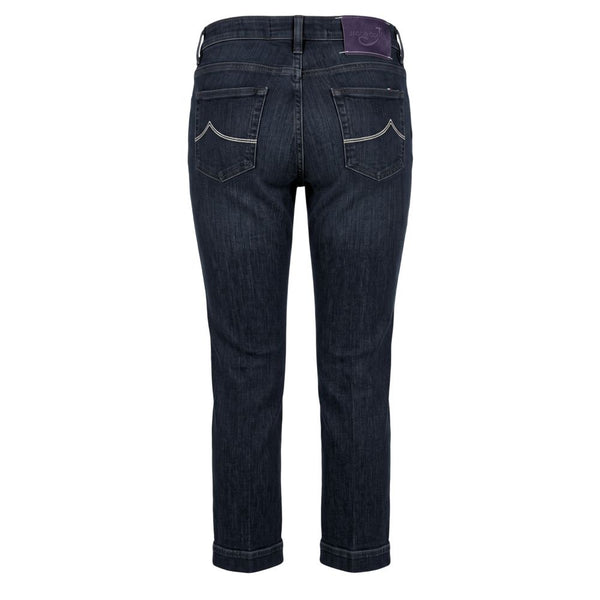 Jacob Cohen Blue Cotton Women Jeans