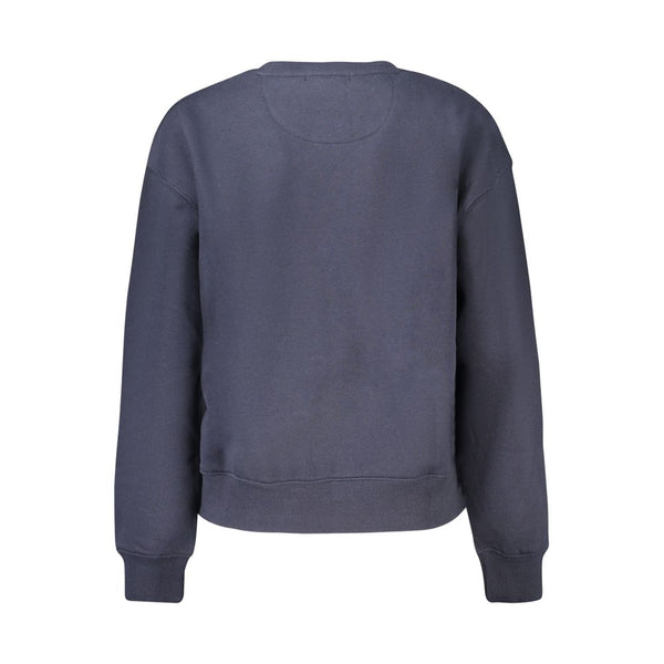 Pepe Jeans Blue Cotton Women Sweatshirt
