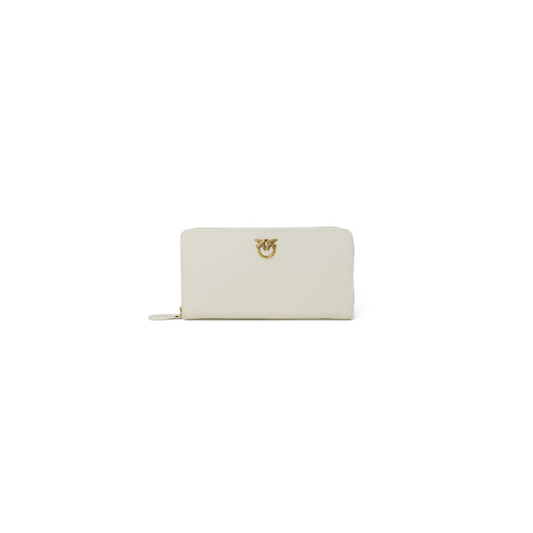 PINKO Cream Leather Wallet