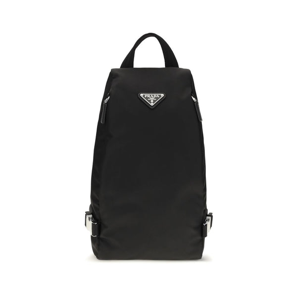 Prada Black Nylon Backpack