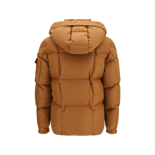 Moncler Brown Polyester Full-Length Jacket