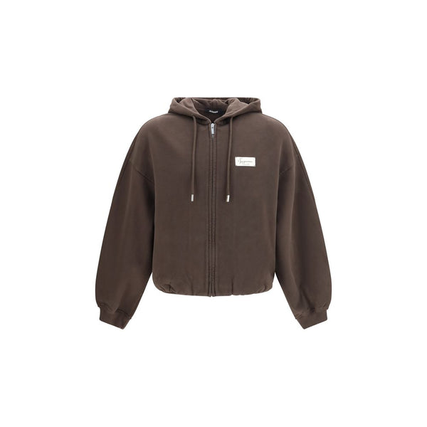 Jacquemus Brown Cotton Sweatshirt