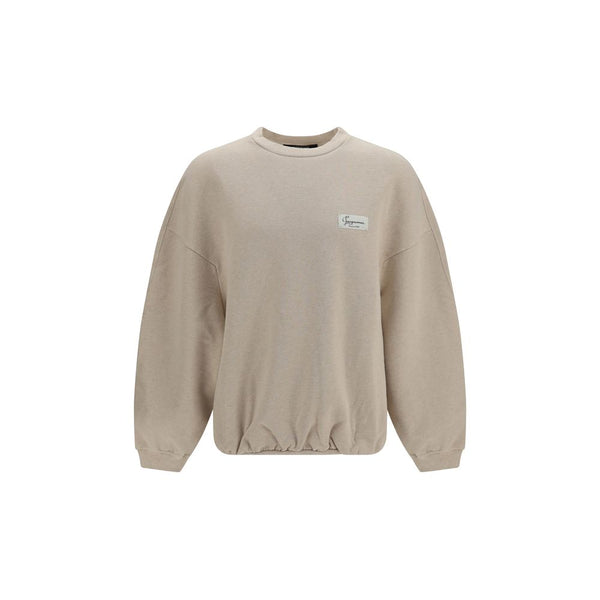 Jacquemus Beige Cotton Sweatshirt