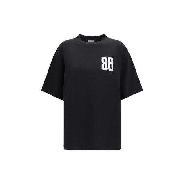 Balenciaga Black Cotton T-Shirt