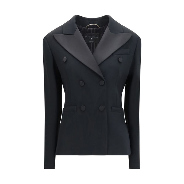 Ermanno Scervino Black Viscose Blazer