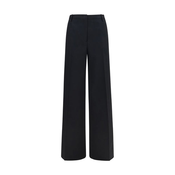 Fendi Black Cotton Casual Pants