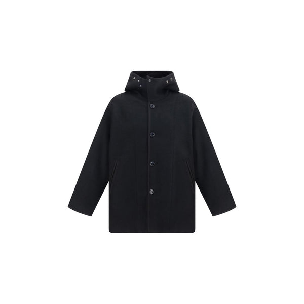 Our Legacy Black Wool Oves Aries Full-Length Jacket