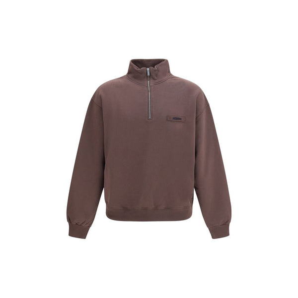 Jacquemus Brown Cotton Sweatshirt
