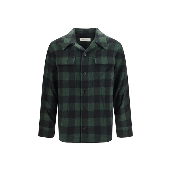 Ami Paris Bicolor Wool Oves Aries Shirt