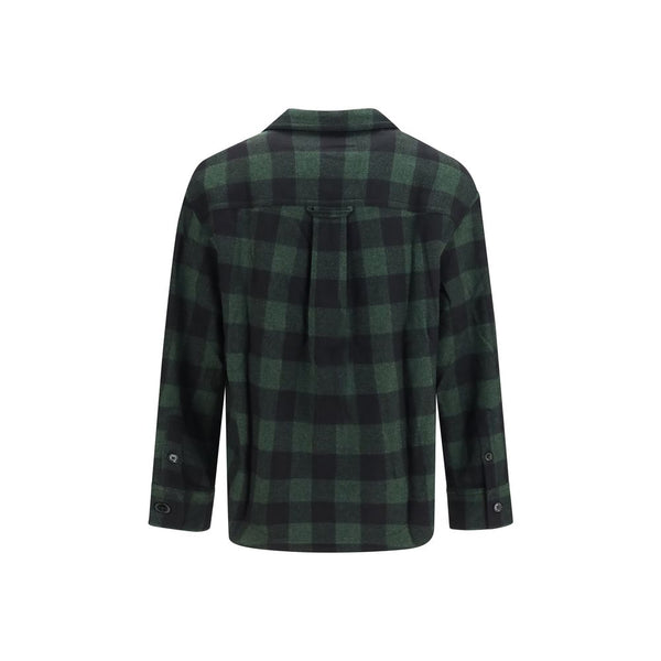 Ami Paris Bicolor Wool Oves Aries Shirt