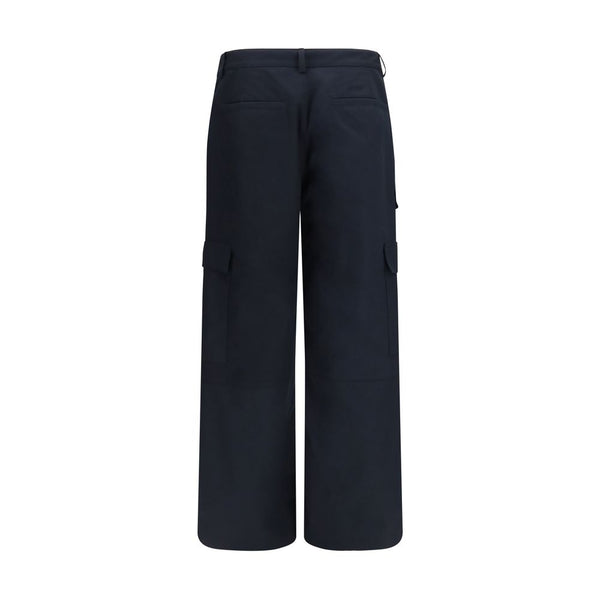 Balenciaga Black Cotton Cargo Pants