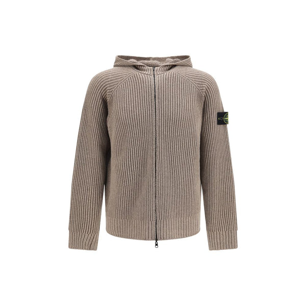 Stone Island Beige Cashmere Hoodie