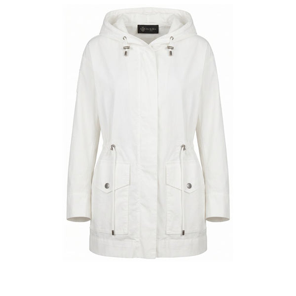Mr&Mrs Italy White Cotton Women Jacket