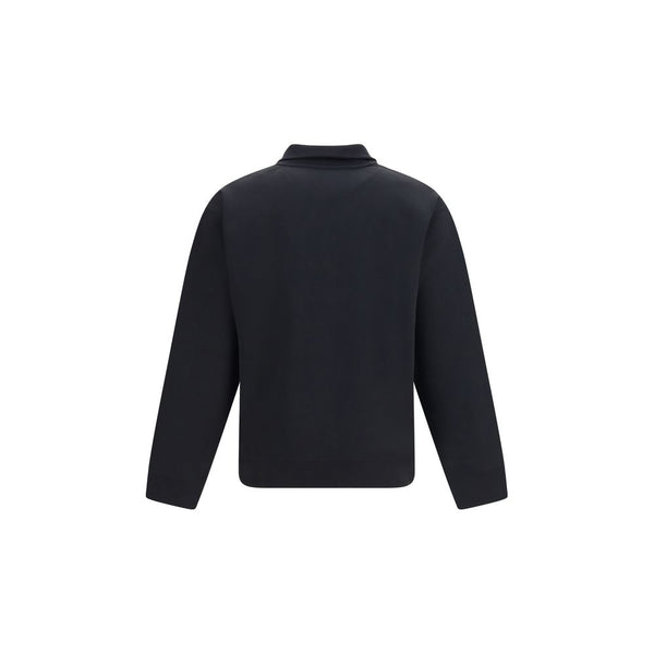 Valentino Garavani Black Cotton Sweatshirt