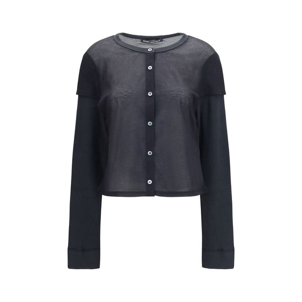 Our Legacy Black Cotton Cardigan