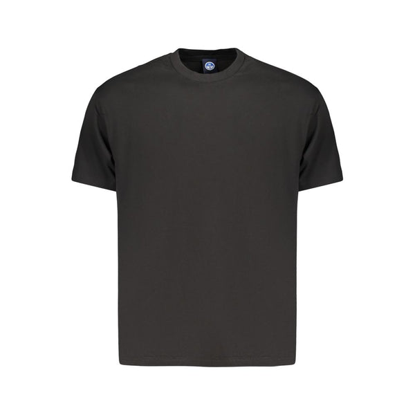 North Sails Black Cotton T-Shirt