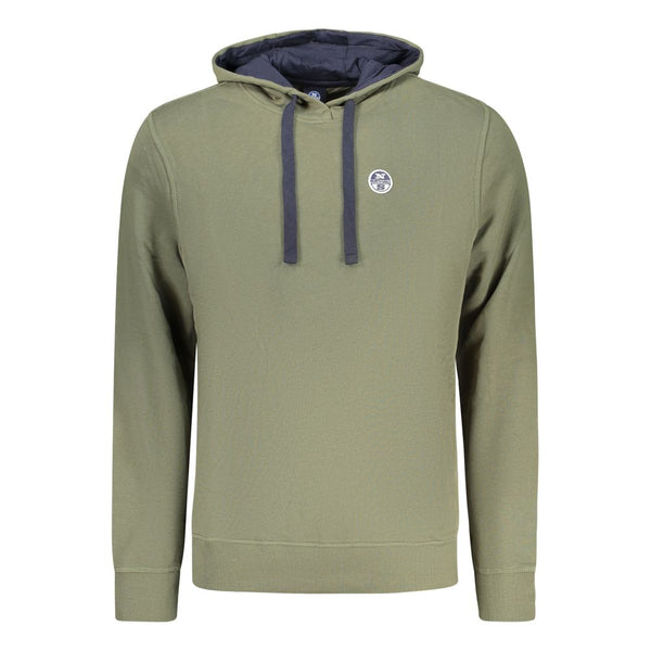 North Sails Verde Cotton Uomo Hoodie