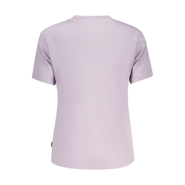 Converse Violet Cotton Women's T-Shirt