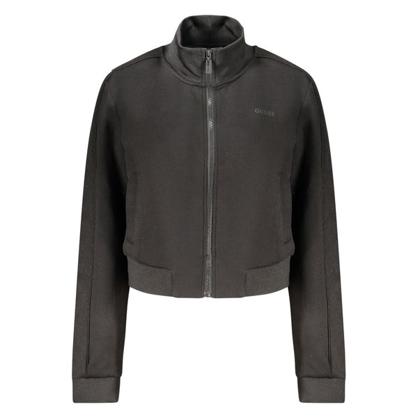 Guess Jeans Black Lyocell Womens Sweatshirt