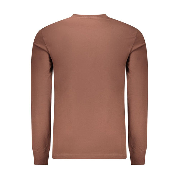 Timberland Brown Cotton Men's T-Shirt