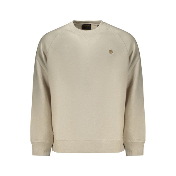Timberland Beige Cotton Men's Sweatshirt
