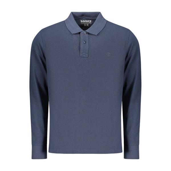 Timberland Blue Cotton Men's Polo Shirt