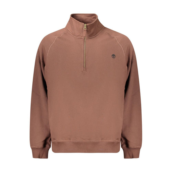 Timberland Brown Cotton Men's Sweatshirt