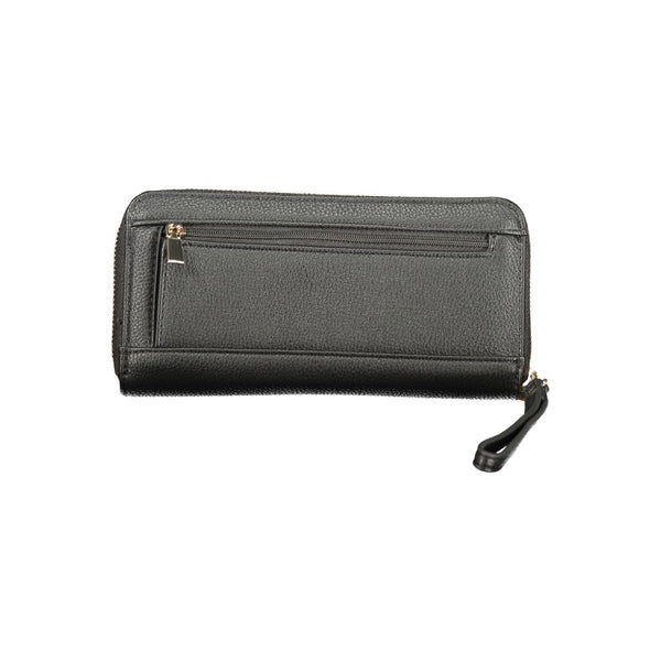 Guess Jeans Black Polyurethane Women Wallet