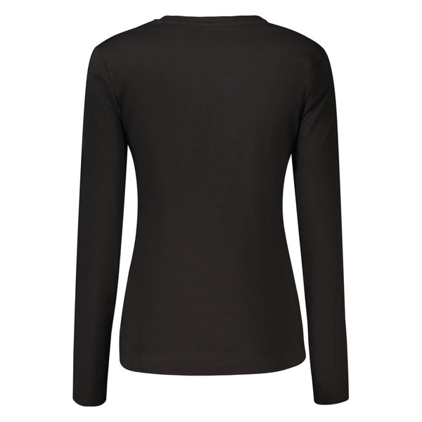Guess Jeans Black Cotton Women's T-Shirt