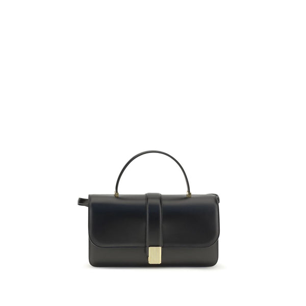 Khaite Black Calf Leather Bos Taurus Handbag
