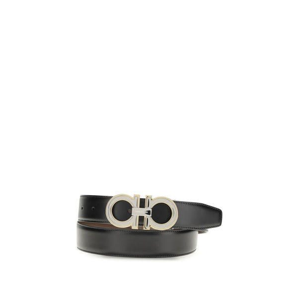Ferragamo Multicolor Calf Leather Bos Taurus Regular Belt
