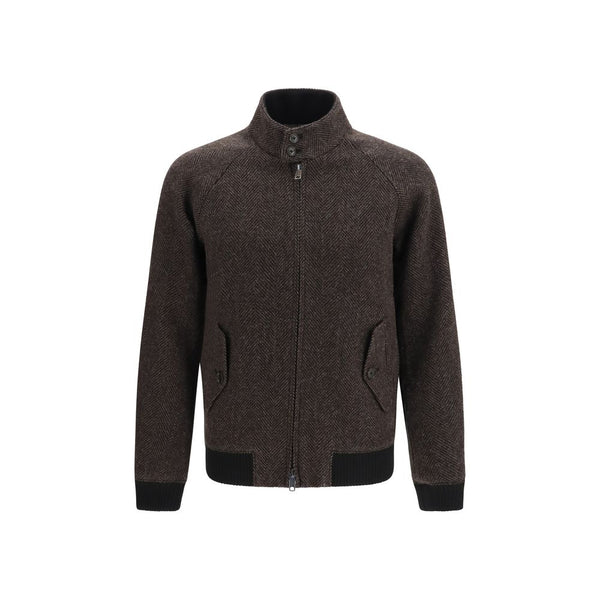 Baracuta Brown Viscose Full-Length Jacket