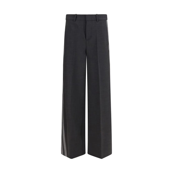 P.A.R.O.S.H. Brown Wool Oves Aries Casual Pants