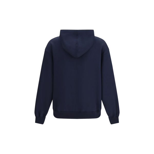 Umit Benan Blue Cotton Sweatshirt