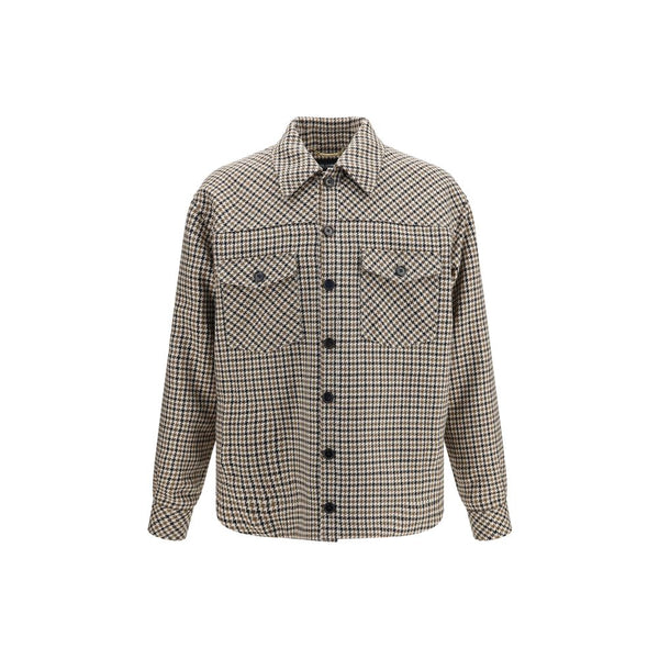 Dolce & Gabbana Brown Wool Oves Aries Full-Length Jacket