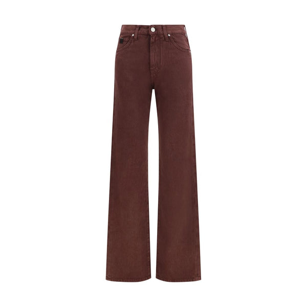 Jacob Cohen Bordeaux Cotton Straight-Leg Jeans