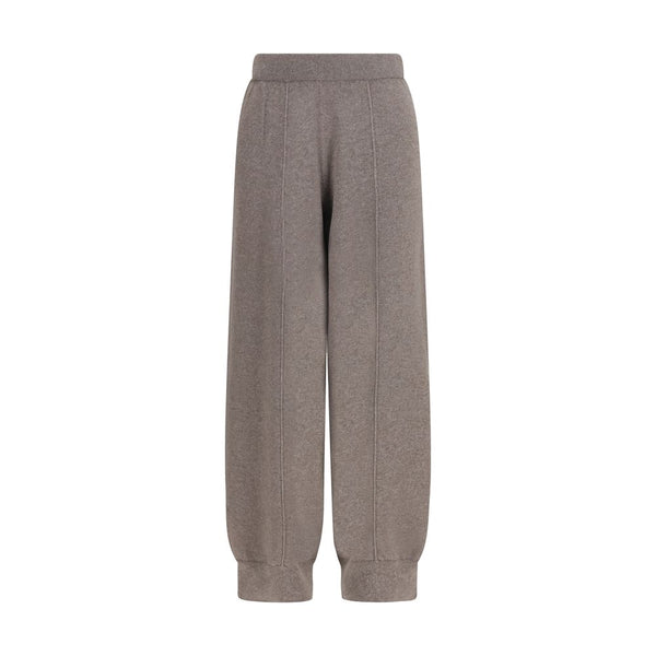 Fabiana Filippi Gray Wool Oves Aries Casual Pants