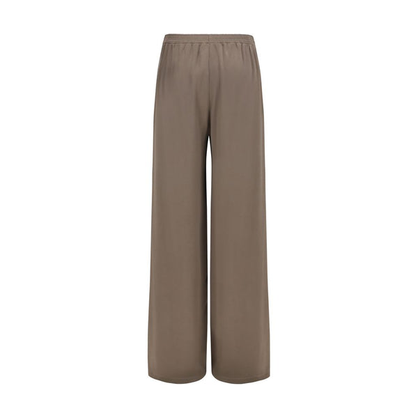 Fabiana Filippi Brown Viscose Casual Pants