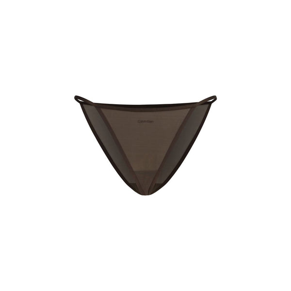 Calvin Klein Brown Nylon Pantie