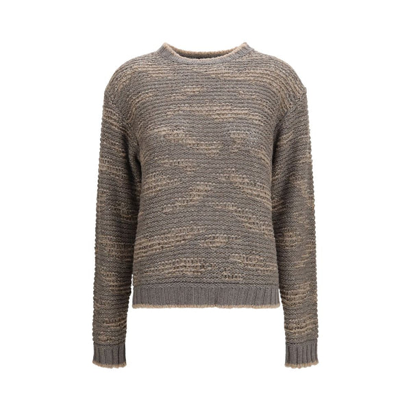 Fabiana Filippi Gray Wool Oves Aries Sweatshirt