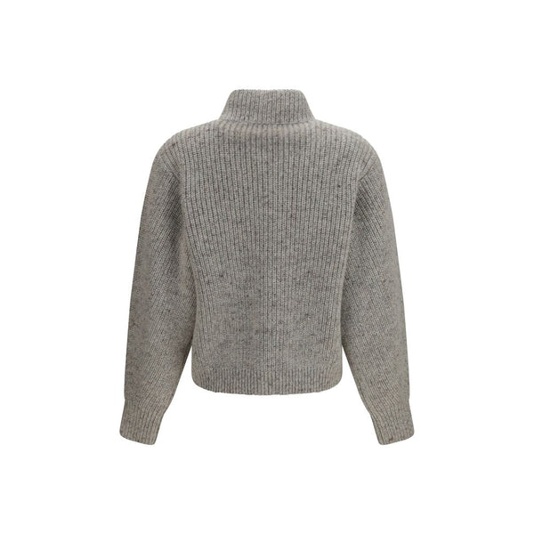 Fabiana Filippi Gray Wool Oves Aries Sweatshirt
