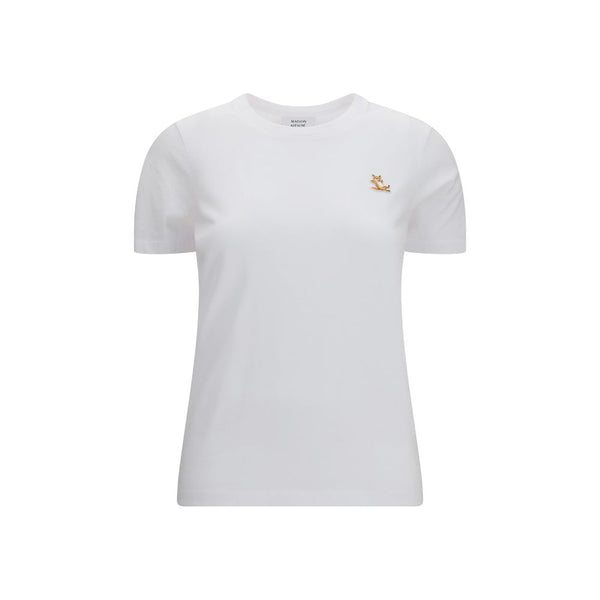 Maison Kitsuné White Cotton T-Shirt