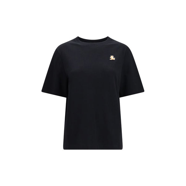 Maison Kitsuné Black Cotton T-Shirt