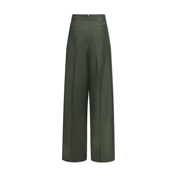 SA SU PHI Bicolor Silk Casual Pants
