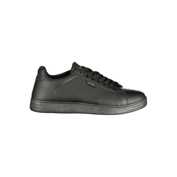 Ellesse Black Polyurethane Men's Sneaker