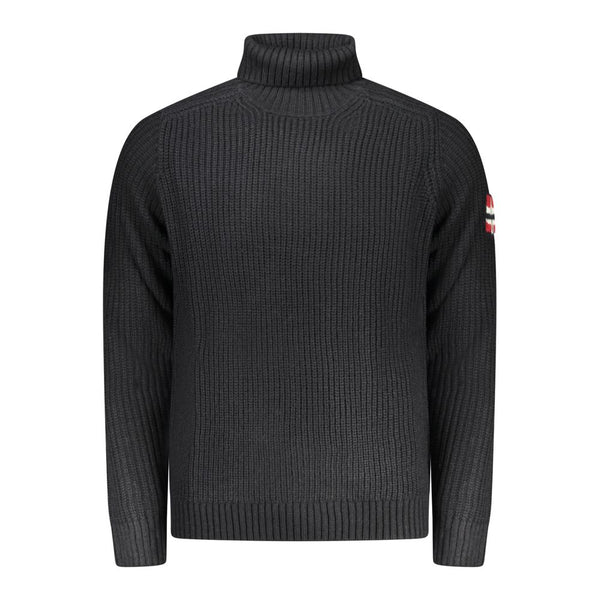 Norway 1963 Blue Wool Men Sweater