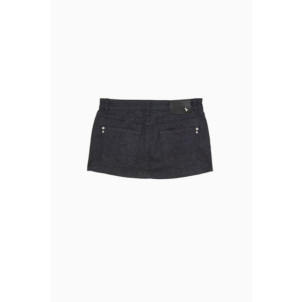 Patrizia Pepe Navy Blue Denim Skirt
