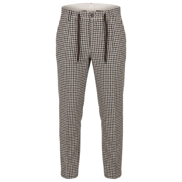 Baldinini Trend Blue Cotton Men Pants