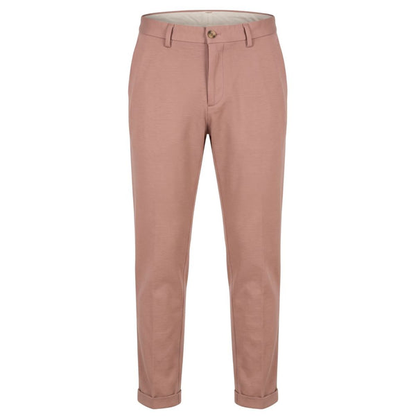 Baldinini Trend Pink Viscose Men Pant