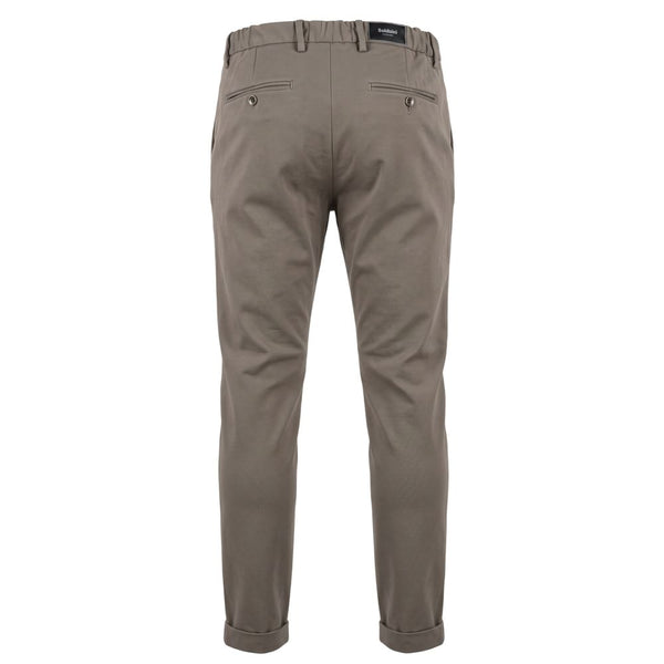 Baldinini Trend Grey Viscose Men Pant